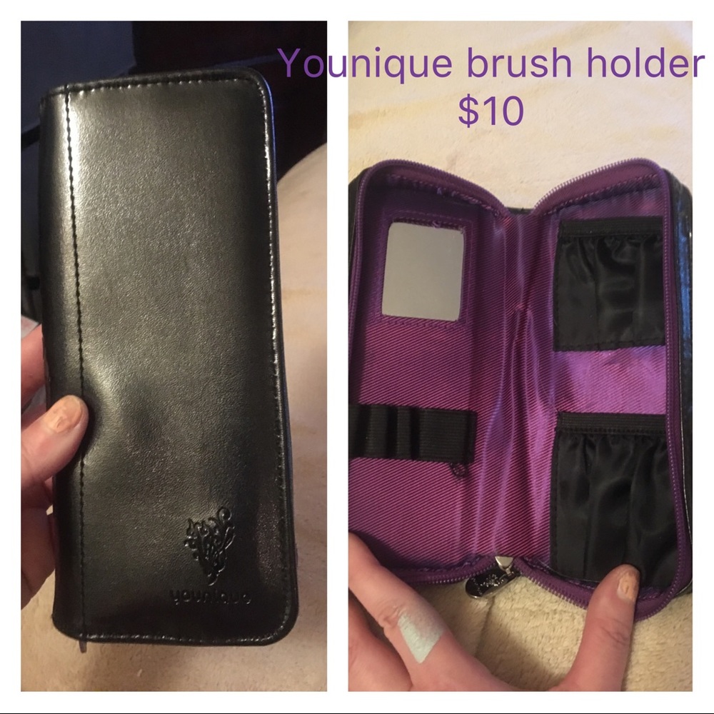 Younique Addiction Palettes and makeup bags